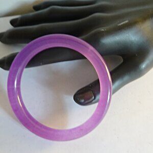 Chinese Jade Jadeite Bangle Bracelet for Small Wrist
